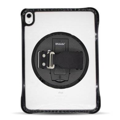 FUNDA GLASS CON GIRO 360° PARA IPAD 2025 11.0 - A16 2025 (A3354, A3355, A3356), FUNDA TRASPARENTE, INCLUYE CORREA DE MANO GIRATORIA, BROBOTIX 406122 FUNDA GLASS CON GIRO 360° PARA IPAD 2025 11.0 - A16 2025 (A3354, A3355, A3356), FUNDA TRASPARENTE, INCLUYE CORREA DE MANO GIRATORIA, BROBOTIX 406122